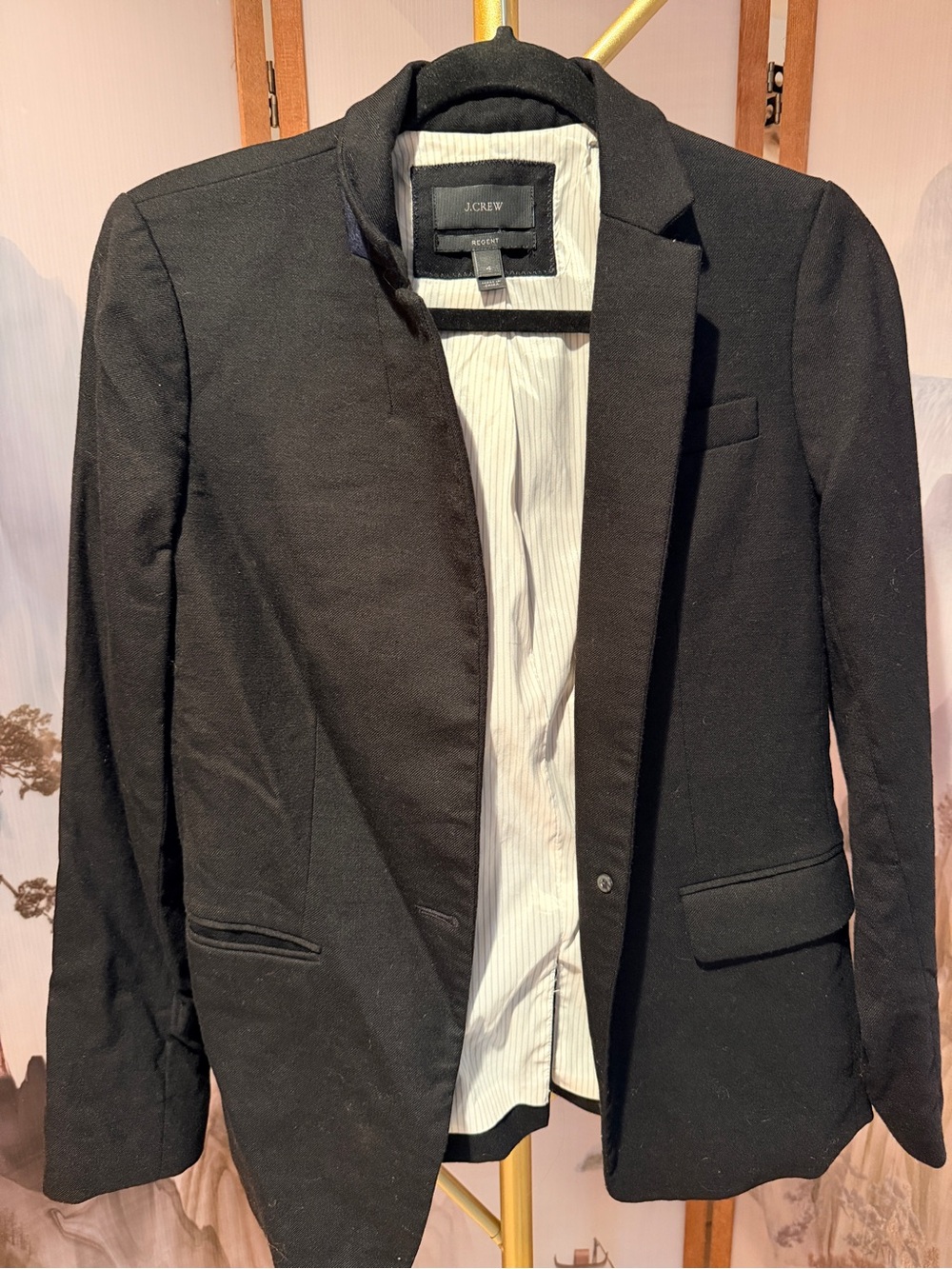 J. Crew Black Men's Blazer - Modern Slim Fit